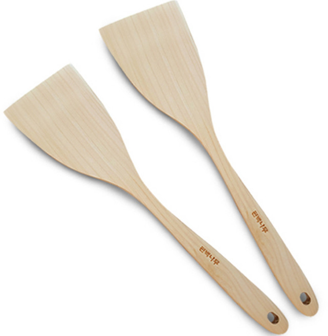 친환경편백아트 뒤집개, 혼합색상, 2개