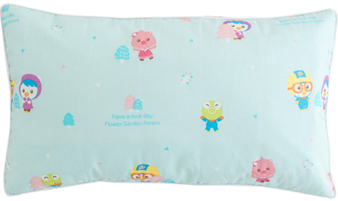 시은데코 아동용 뽀로로 트리 베개 + 베개솜, 블루