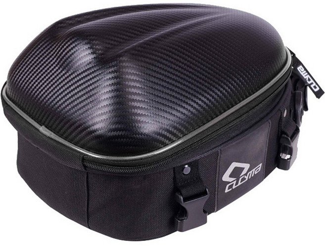 CUCYMA 오토바이 리어백 가방 CB-1902, 블랙