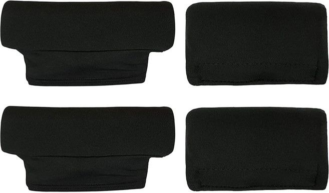 희미몰 겨드랑이 쿠션 스폰지 목발패드 2p + 손잡이커버 2p 세트 블랙 JJ_33, 1세트