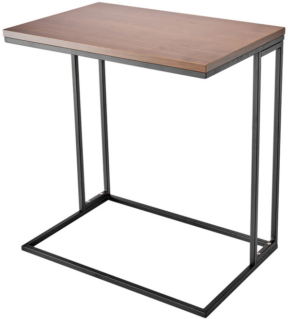 영진앵글 사이드 테이블 조립형, 블랙