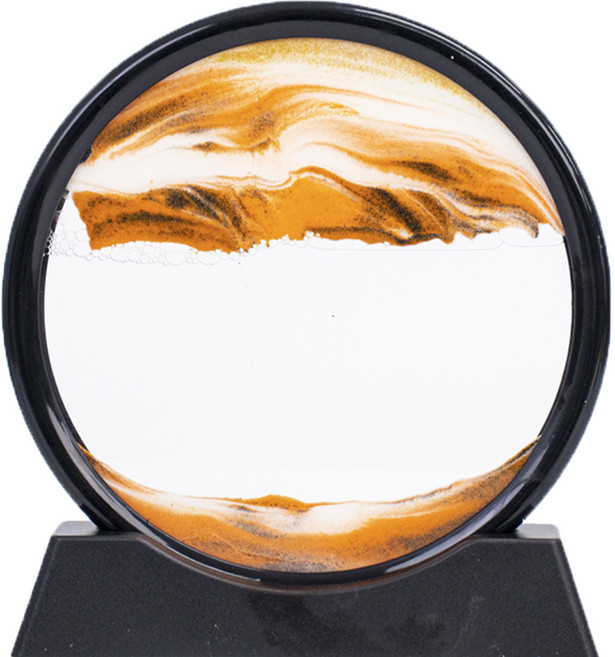 아트조이 모래멍 모래시계 샌드아트 A형, 오렌지