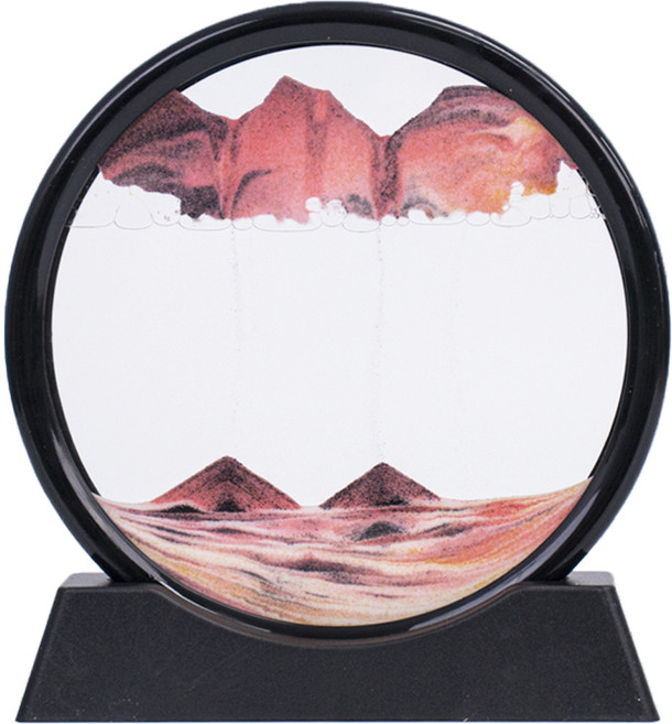 아트조이 모래멍 모래시계 샌드아트 A형, 핑크