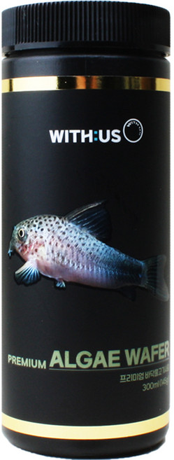 위더스 프리미엄 알게와퍼 바닥물고기 사료, 145g, 1개