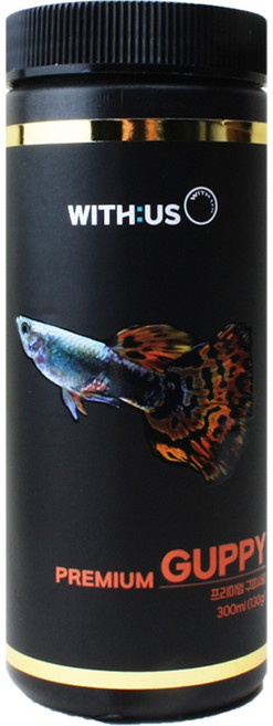 위더스 프리미엄 구피 사료, 130g, 1개