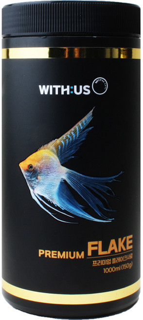 위더스 프리미엄 플레이크 열대어 사료, 150g, 1개