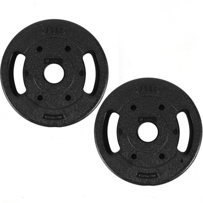 반석스포츠 K중량원판 50mm 2p, 7.5kg, 2개, 블랙