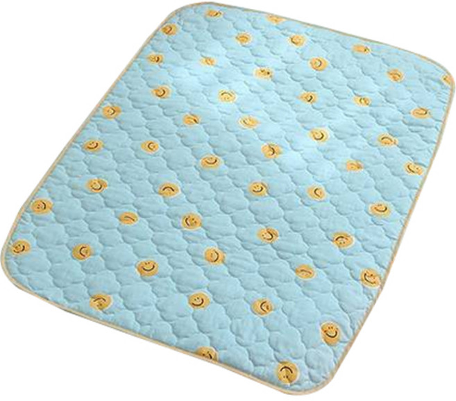 쁘리엘르 유아용 방긋 순면 방수패드, 민트, 1개