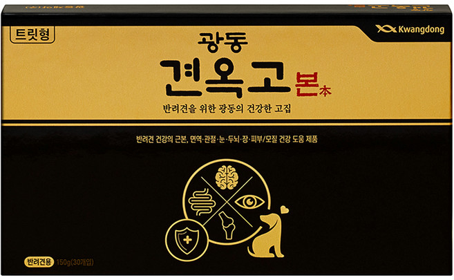 광동제약 견옥고 강아지 본 트릿형 영양제, 30회분, 종합영양제, 1개