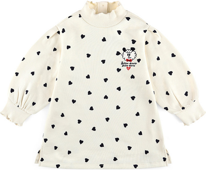 밀크마일 유아용 쏘 러브유 퍼프 롱 티셔츠