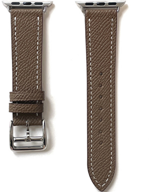 오펜트 애플워치 호환 싱글투어 가죽밴드, 모카브라운, 1개