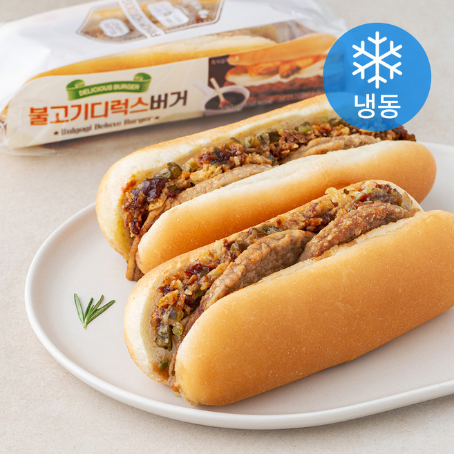 불고기 디럭스 버거 (냉동), 150g, 4개입, 1개