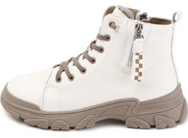 쁘띠제 하이탑 워커 앵클 부츠 체스 3.5cm