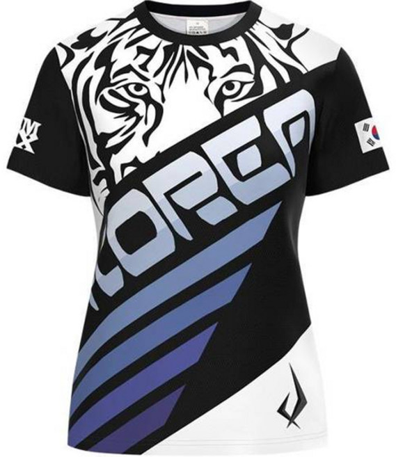 Smax 韓國女款 Grand Shoulder Fit 涼爽材質羽毛球 T 卹 SMAX-05