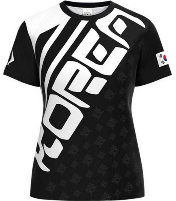 Smax 韓國女款 Grand Shoulder Fit Cool 材質羽毛球 T 卹 SMAX-22