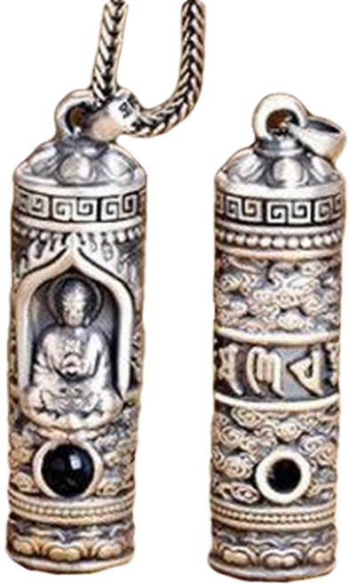 八大守護神吊墜投影佛教項鍊, 狗 豬 阿彌陀佛, 1個