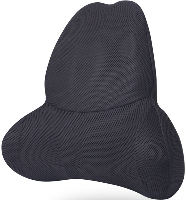 베네폼 허리업 등쿠션 허리쿠션, 블랙