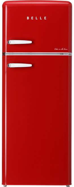 BELLE 레트로 글라스 소형 냉장고 211L 방문설치, RD22ARD