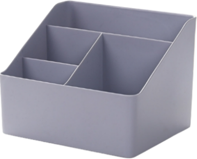 아베른 와이드 리모컨 정리함 연필꽃이, 그레이, 1개