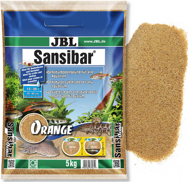 JBL 산시바 샌드 5kg, 오렌지, 1개