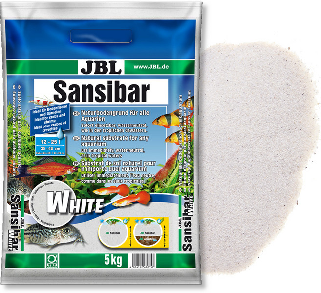 JBL 산시바 샌드 5kg, 화이트, 1개