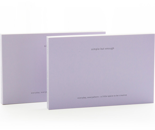 퍼니메이드 미니 핸디 다이어리 플래너 6개월, 라벤더, 2개