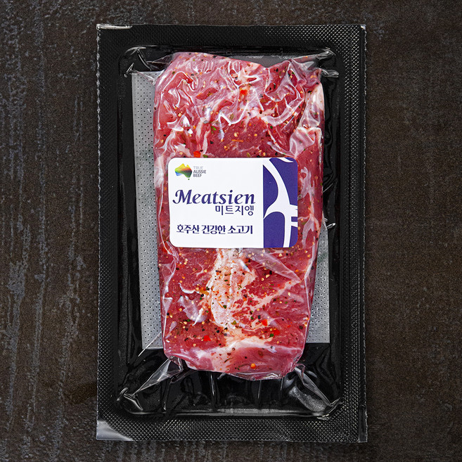 미트지엥 부채살 시즈닝 스테이크 (냉장), 200g, 200g, 1개