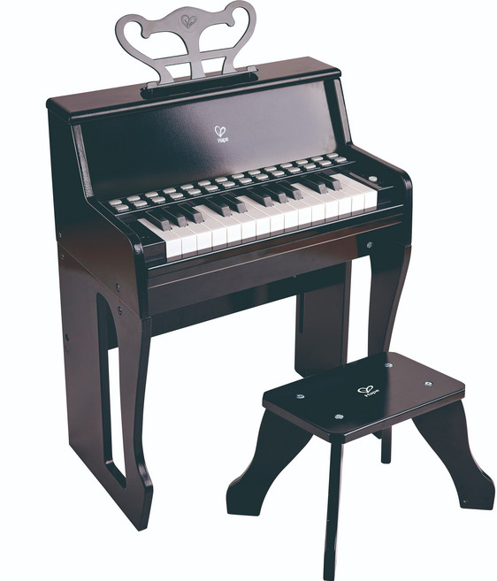 하페 우리 아기 첫번째 피아노, 블랙, 1개