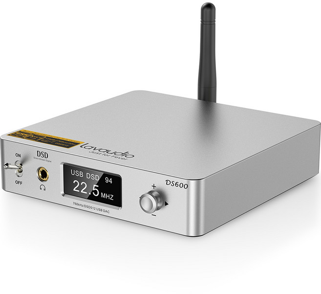 원미 Lavaudio 유무선 DAC 앰프 디코더 블루투스 리시버, DS600(실버)
