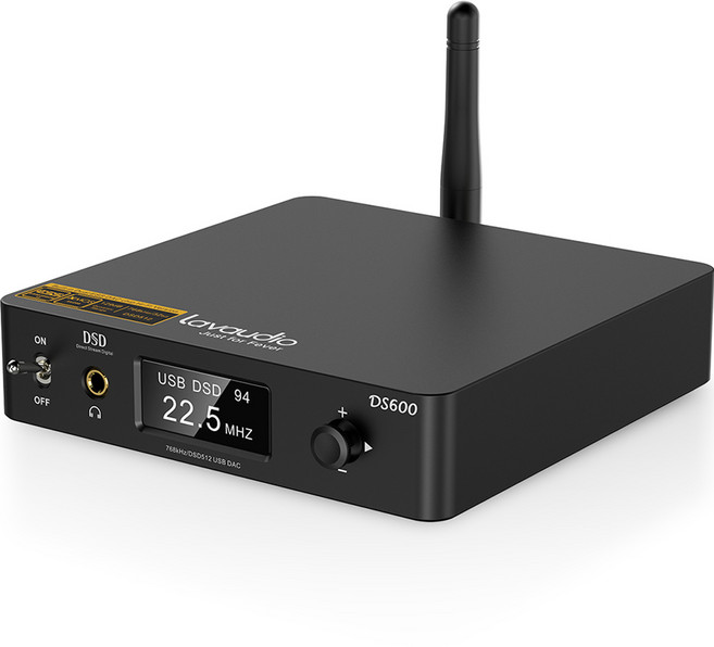 원미 Lavaudio 유무선 DAC 앰프 디코더 블루투스 리시버, DS600(블랙)