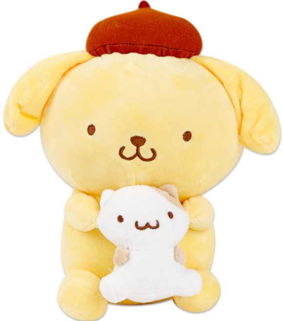 산리오 프렌즈 봉제인형 폼폼푸린, 26cm, 혼합색상