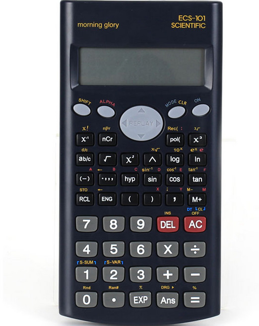 모닝글로리 슬림공학용계산기, ECS-101, 1개