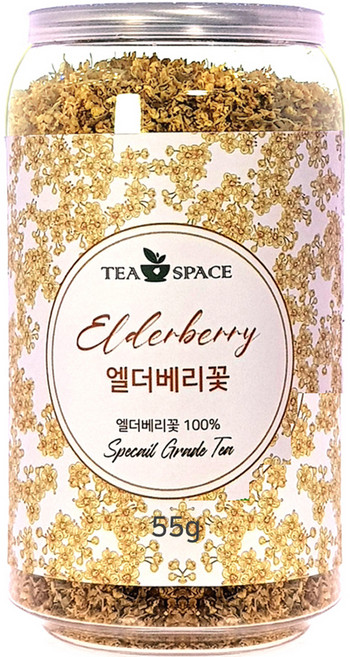 티스페이스 엘더베리 꽃차, 55g, 1개입, 1개