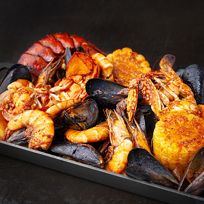 바다자리 랍스터 보일링씨푸드 3~4인분, 1.7kg, 1세트