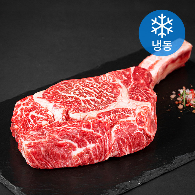 한우 토마호크 스테이크 1등급 (냉동), 1개, 650g