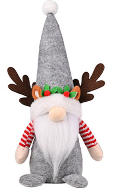 긴 트리 루돌프 모자를 쓴 얼굴 없는 산타 크리스마스 대형장식, 루돌프그린, 1개