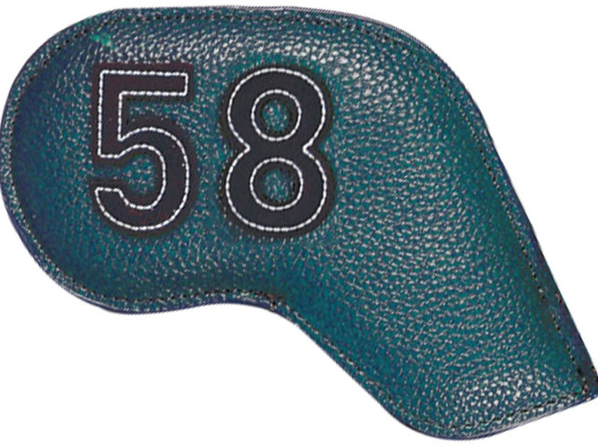 페르시안캣 프리즘 자석 골프 웨지커버 58도, 딥그린