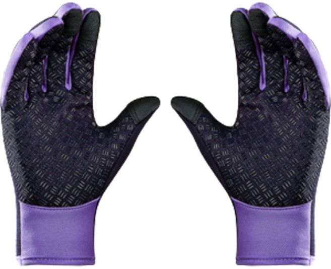 팅올 하이 테크 쉴드 등산 장갑 양손 세트, 퍼플, 1개