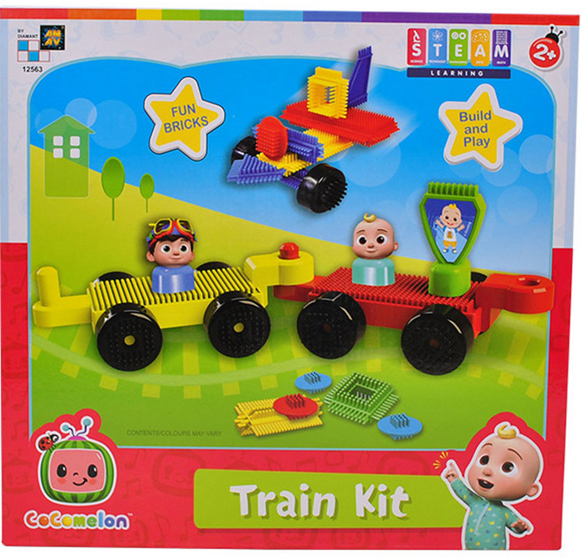 코코멜론 트레인 키트 블록 세트 12563, 그린, 1개