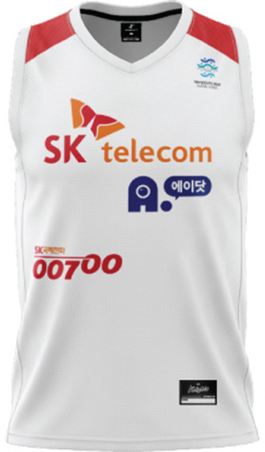 SK나이츠 SKT 선수레플리카 상의 원정 임현택