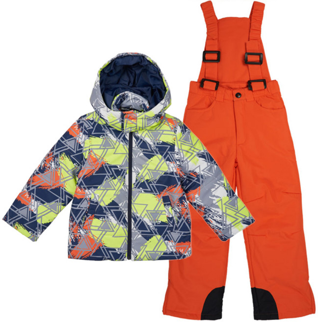 에프리더 아동용 지오솔드 멜빵 스키복 상하세트