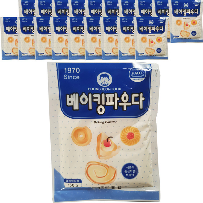 풍전 베이킹파우다, 150g, 20개