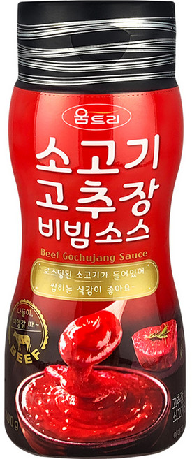 움트리 소고기 고추장 비빔소스, 300g, 1개