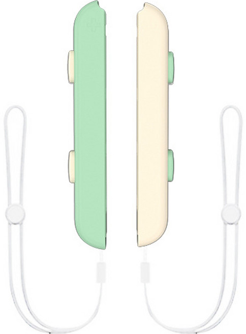 업마켓 닌텐도 스위치 OLED 조이콘 아키토모 손목 스트랩 2종 세트, 민트 아이보리, 1세트