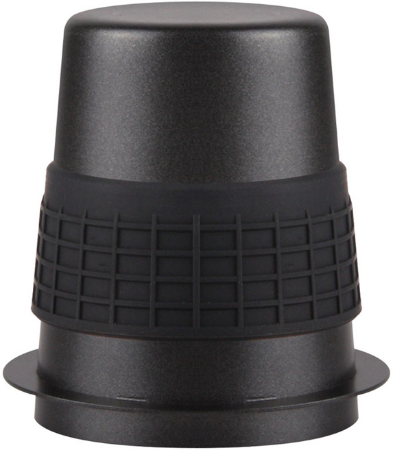 코빙 커피 라인 도징툴 탬퍼 분쇄컵 51mm, 1개, 블랙