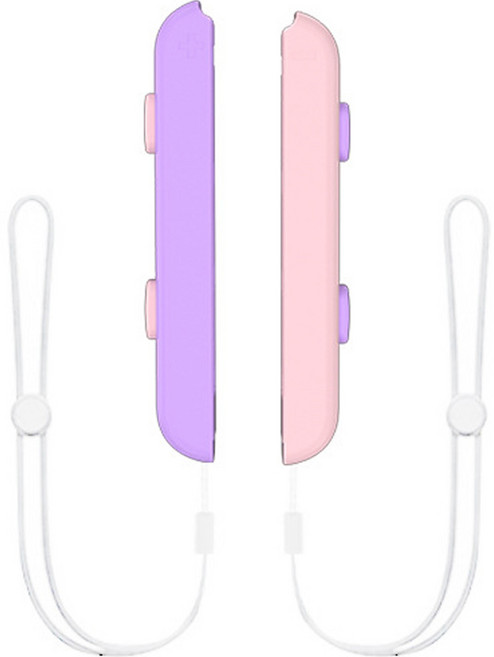 업마켓 닌텐도 스위치 OLED 조이콘 아키토모 손목 스트랩, 퍼플 핑크, 2개