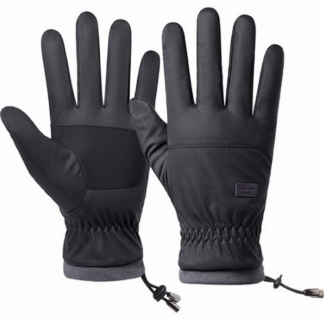에이빅 방한 스마트 터치 슬림 장갑, 블랙
