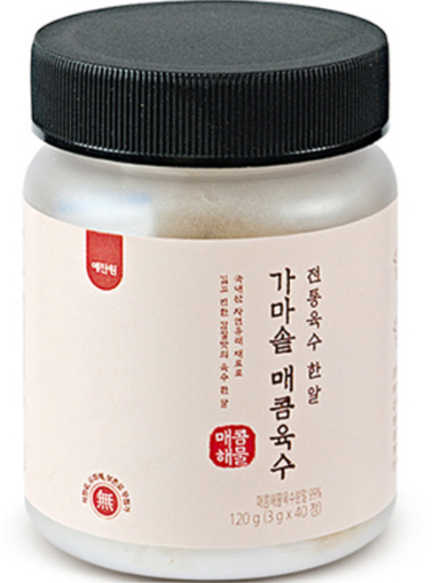 예찬원 조미료 고체형 육수팩 가마솥 매콤해물, 120g, 1개