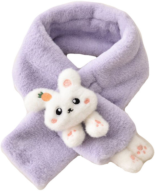 키즈트리 여아용 겨울 목도리 토끼 머플러 WJ-78