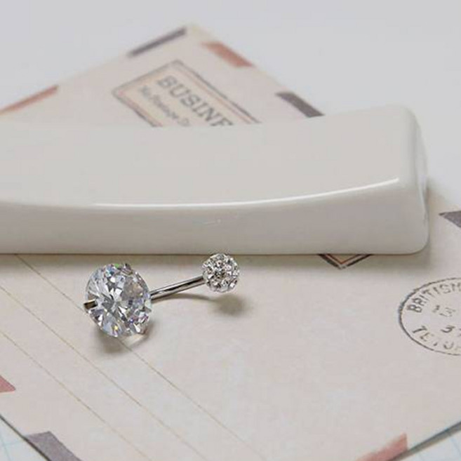 MINIART 女性用 Itshiball 穿刺肚臍環 DM869 + 收納盒套組